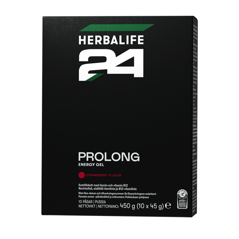 Herbalife H24 Prolong Gel Strawberry 10 påsar