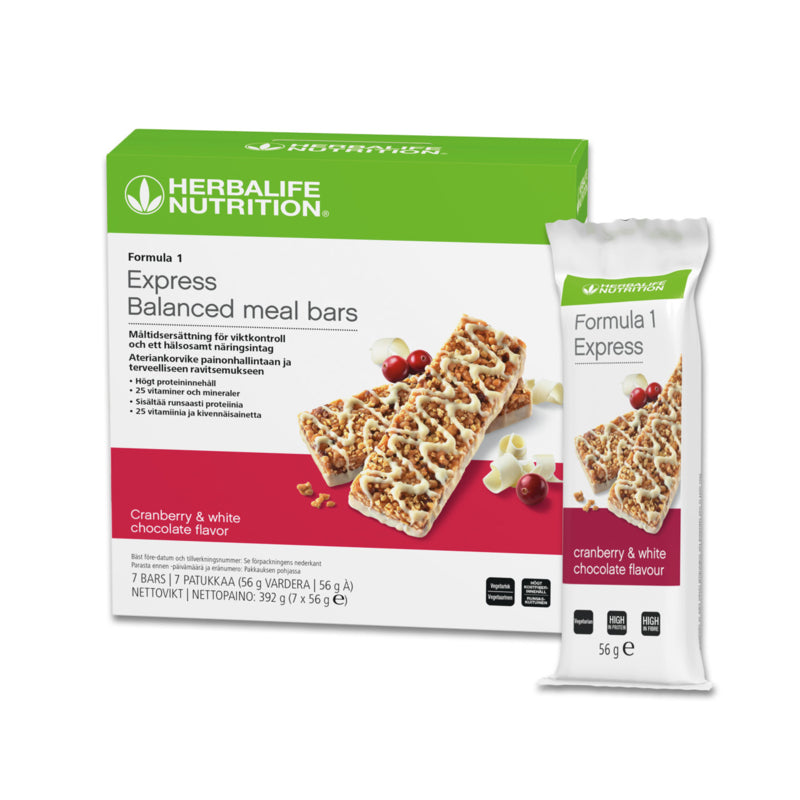 Herbalife Formula 1 Express Balanced Meal Bars