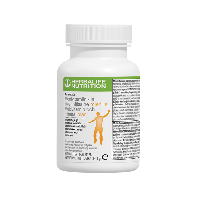 Herbalife Formula 2 Vitamin- och mineral Man 60 Tablets